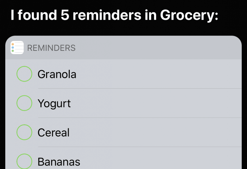 Create and Name Reminders Lists to Use Them Via Siri
