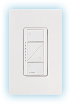 Caseta Dimmer with Claro wall plate