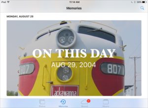 iOS 10 Photo Memories