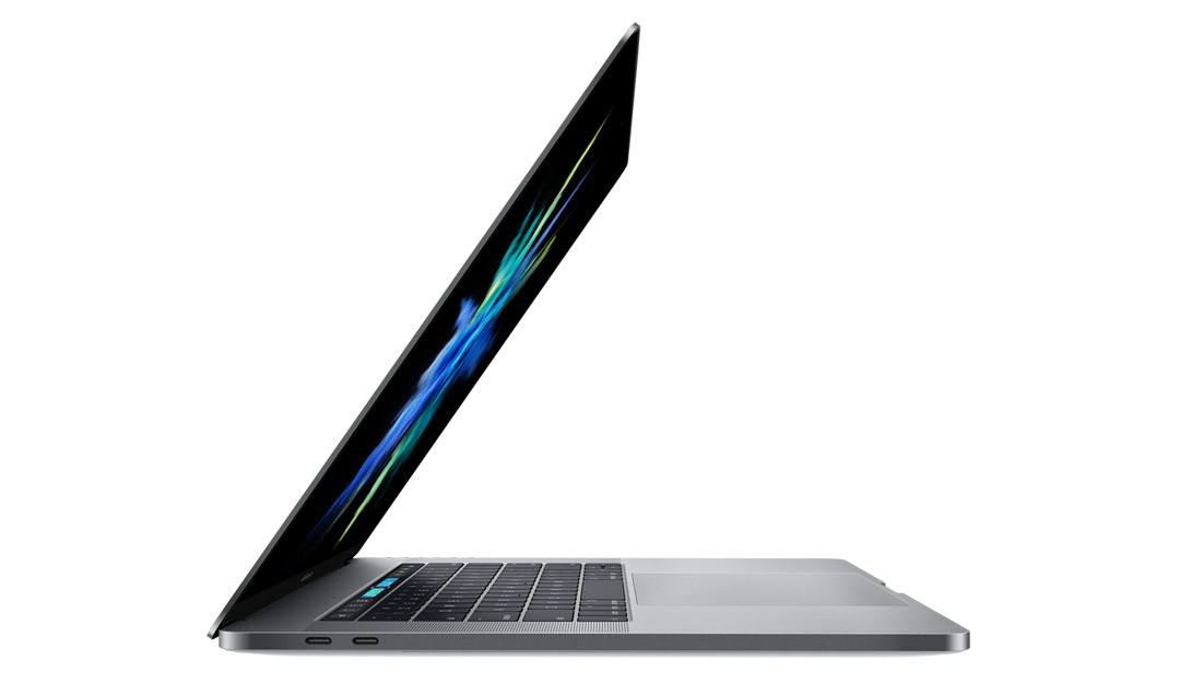 MacBook Pro side view