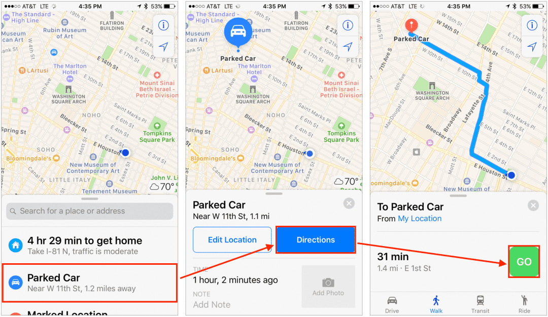 Did You Know Your iPhone Can Help You Find Your Parked Car?