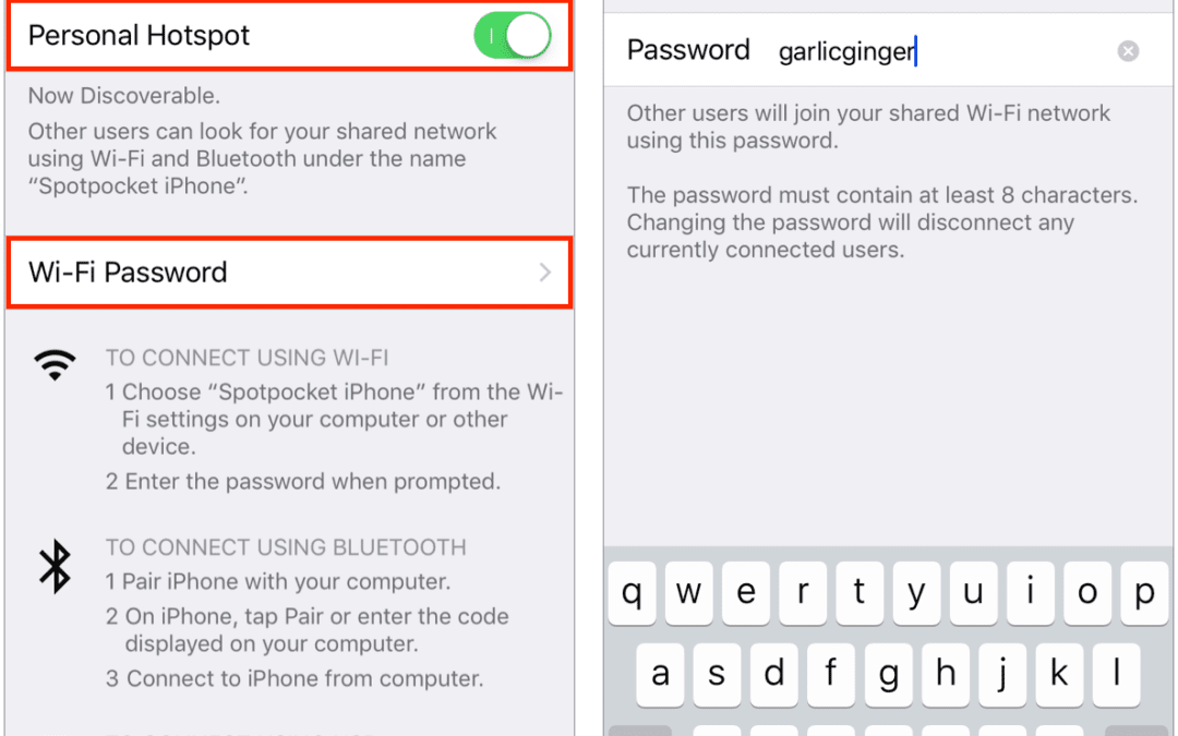 Use Personal Hotspot Tethering to Avoid Dodgy Wi-Fi While Traveling